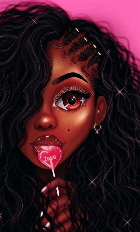 pretty black girl wallpaper|Awesome Black Girl Aesthetic Desktop Wallpapers.